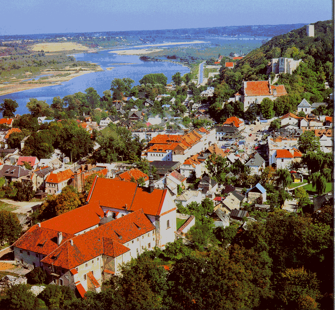 Panorama of Kazimierz Dolny